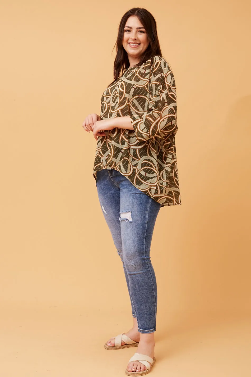 ABBY BATWING SLEEVE TOP