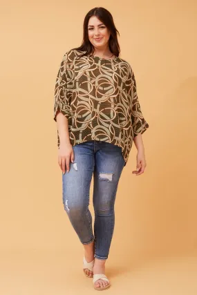 ABBY BATWING SLEEVE TOP