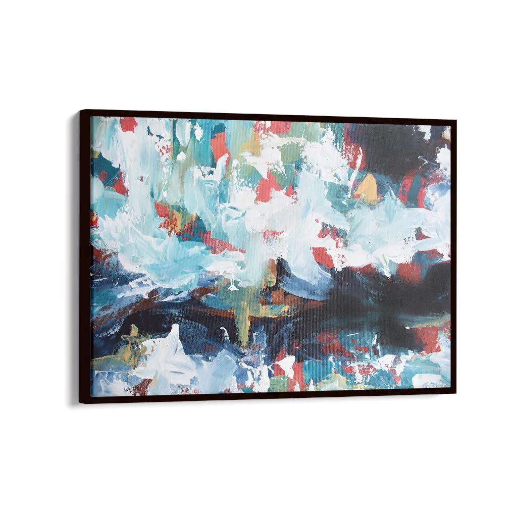 Abstract 234 Framed Canvas