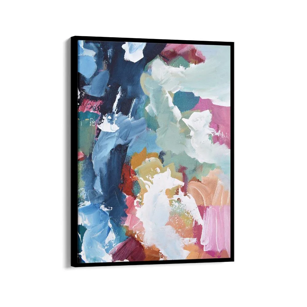 Abstract 320 Framed Canvas