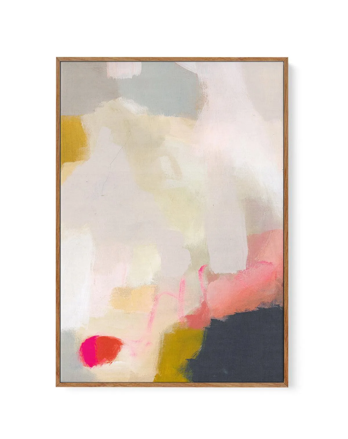 Abstract by Jenny Westenhofer | Framed Canvas Art Print