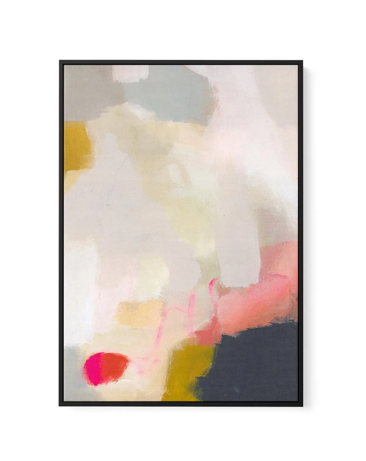 Abstract by Jenny Westenhofer | Framed Canvas Art Print