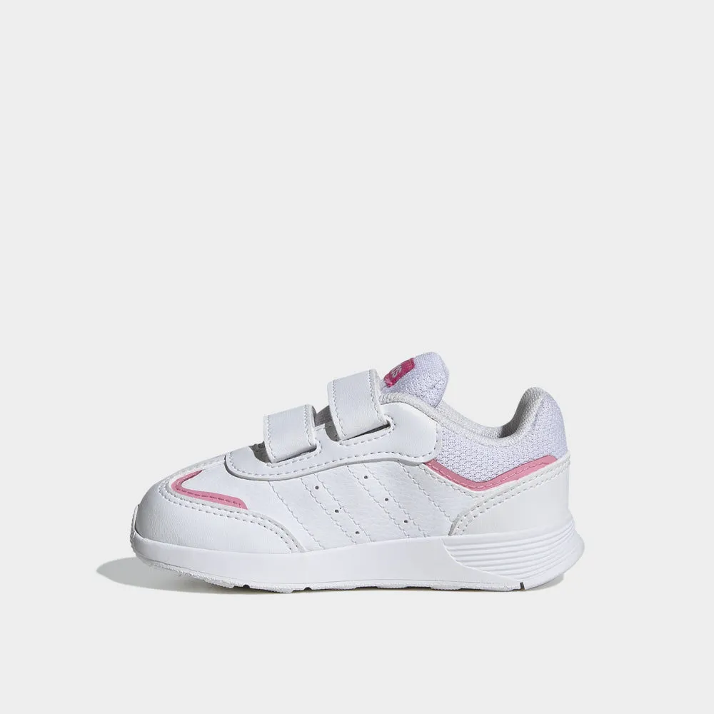 Adidas Infants Tensaur Switch Sneaker White/pink _ 182723 _ White