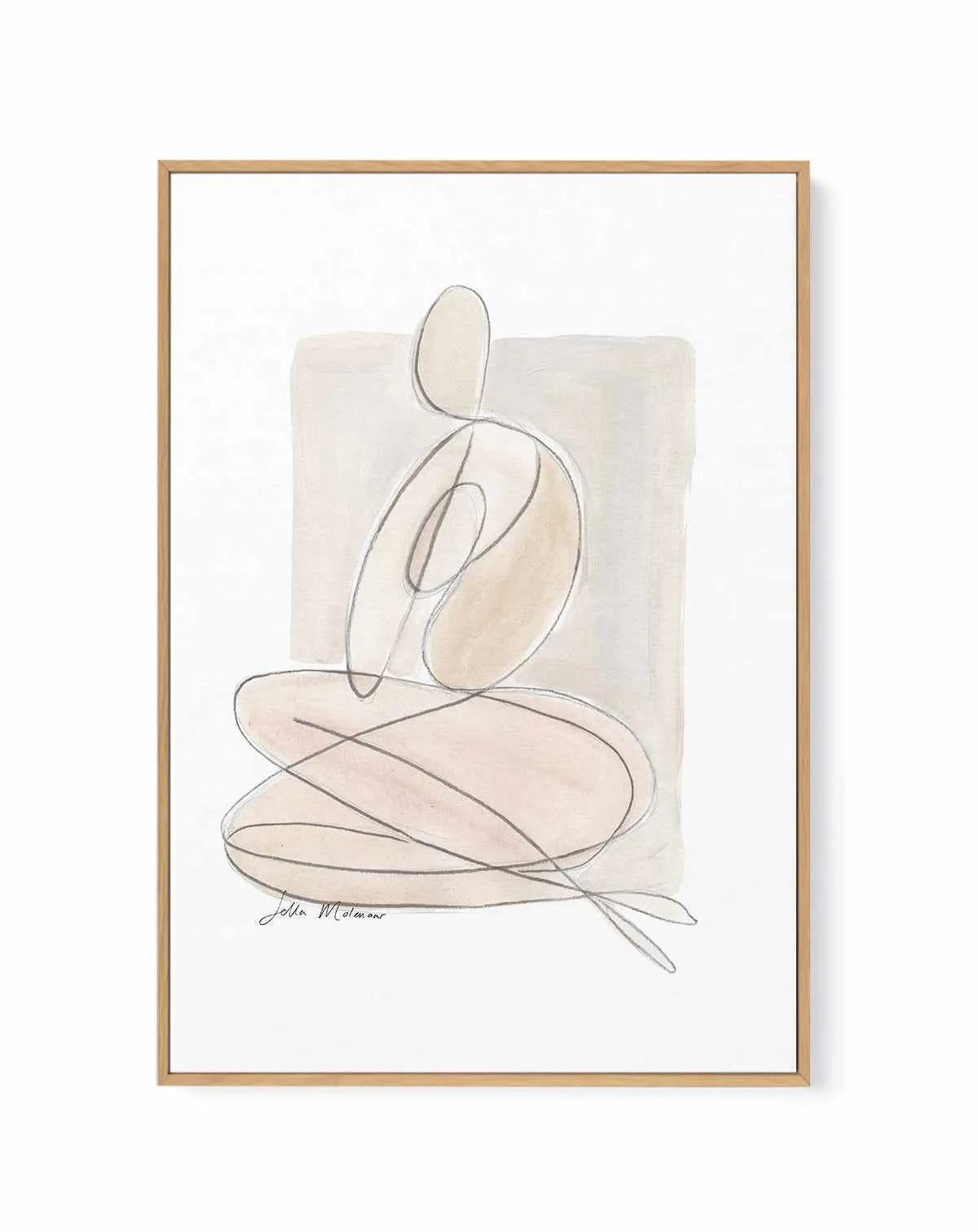 Ambient VIII by Sella Molenaar | Framed Canvas Art Print