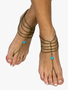 Bella Barefoot Sandals Foot Jewellery