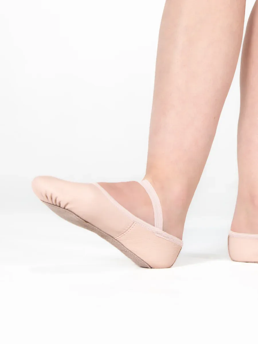 Bodywrappers Leather Full Sole Ballet Shoes