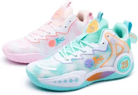 CJSPORX Women Men Basketball Shoes Non Slip Breathable Outdoor Fashion Unisex Sneakers