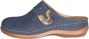 Clogs for Women Mules Slip-On Comfortable Orthopedic Closed Toe Slip On Sandals Dressy Casual Backless Low Wedge Clogs Vintage Concise Casual Summer Shoes