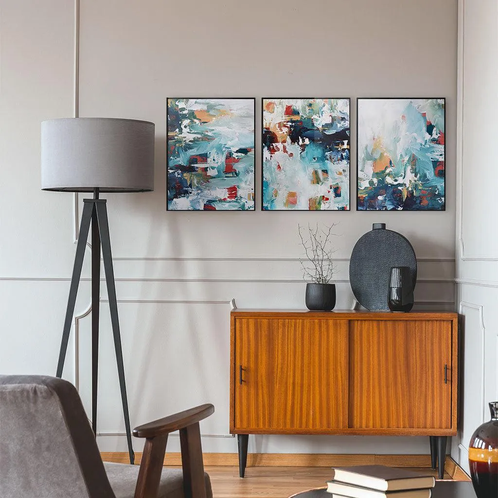 Colourful Landscape Canvas Set Of 3