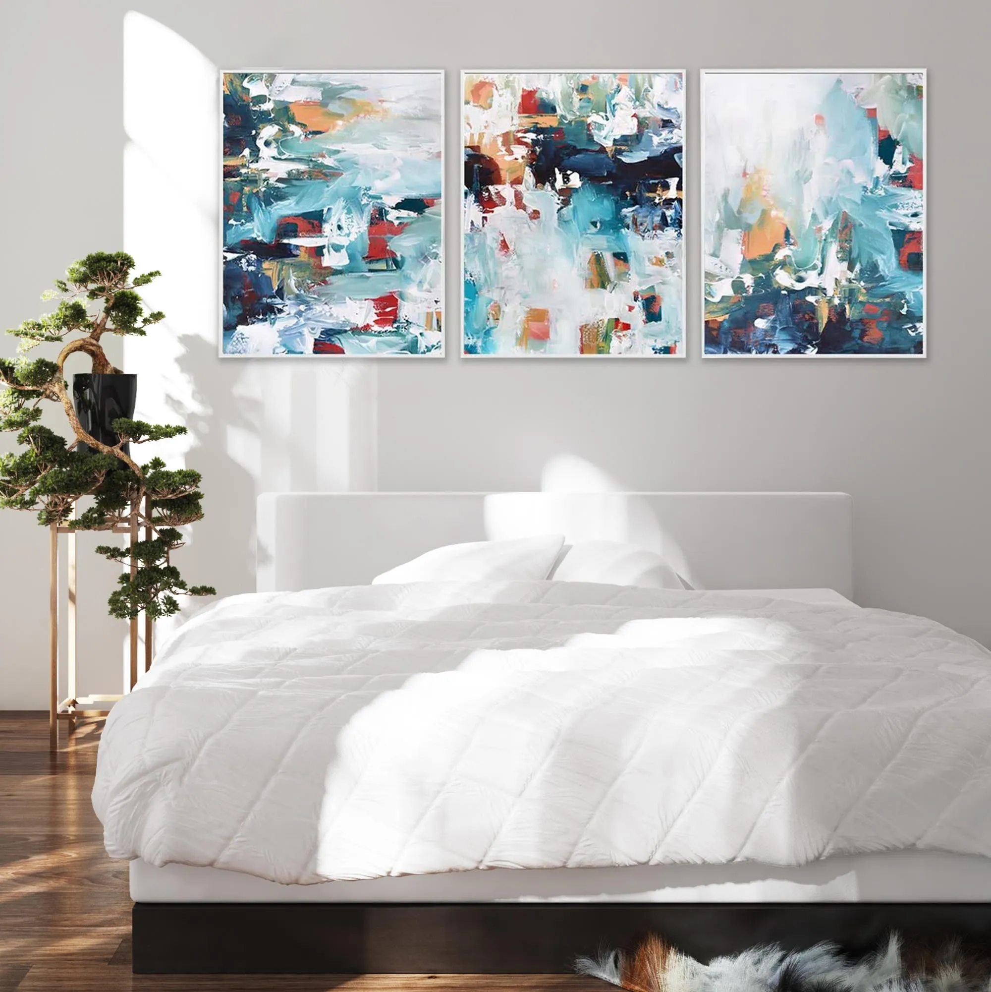 Colourful Landscape Canvas Set Of 3