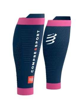 Compressport R2 3.0 Calf Guard - Mood Indigo/Magenta