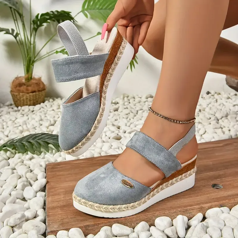 DAWSON™ ROUND TOE WEDGE SANDALS