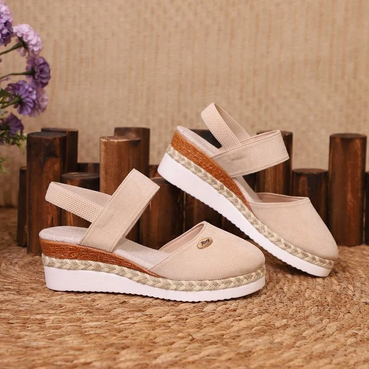 DAWSON™ ROUND TOE WEDGE SANDALS