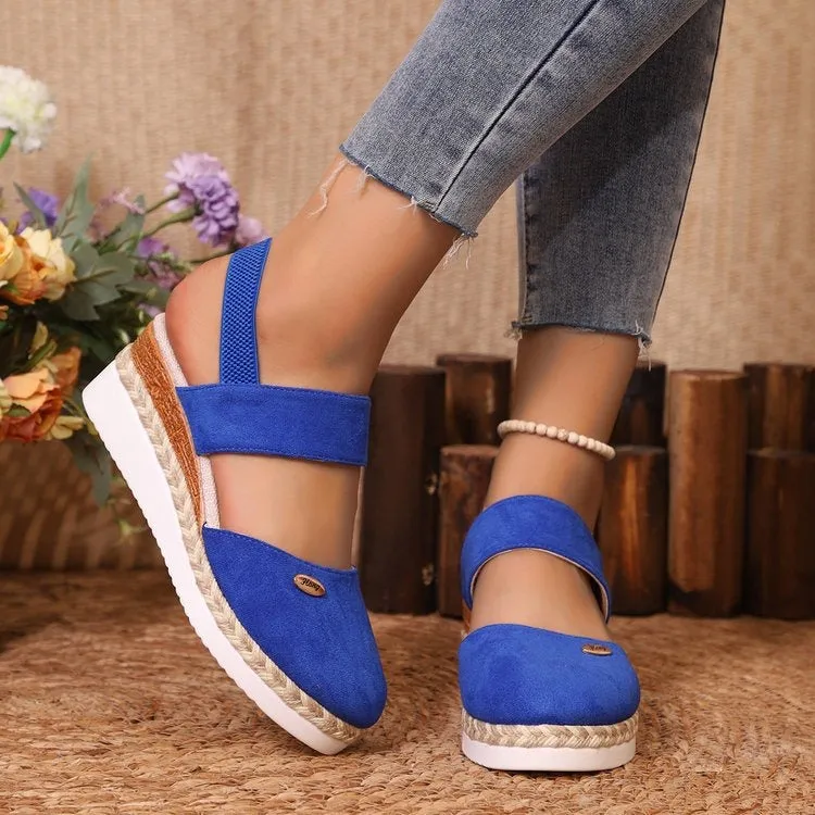 DAWSON™ ROUND TOE WEDGE SANDALS