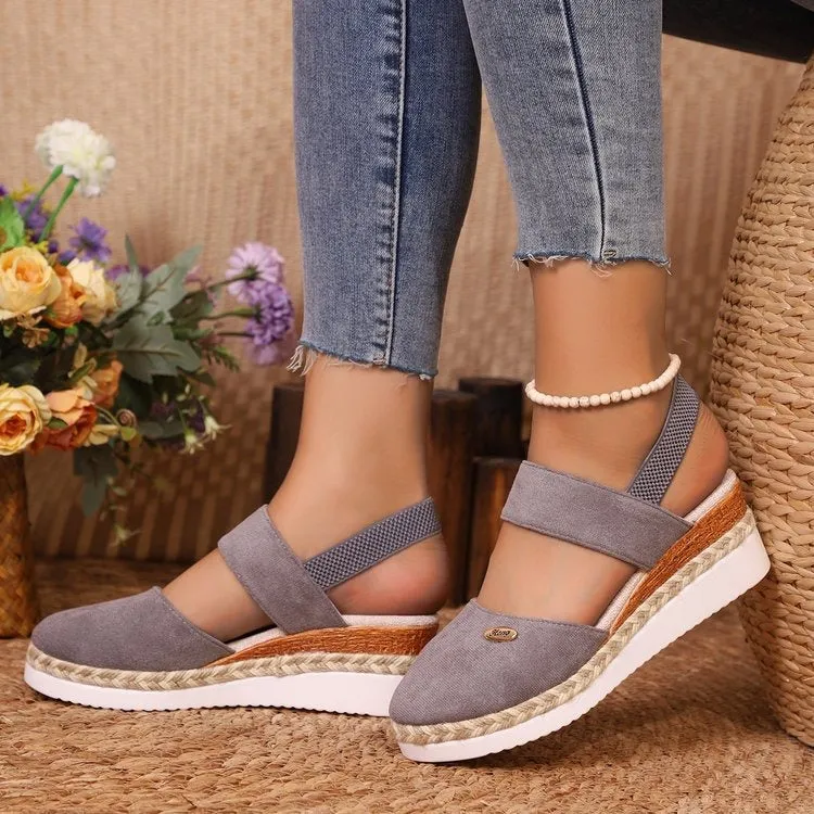 DAWSON™ ROUND TOE WEDGE SANDALS