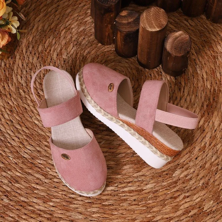 DAWSON™ ROUND TOE WEDGE SANDALS