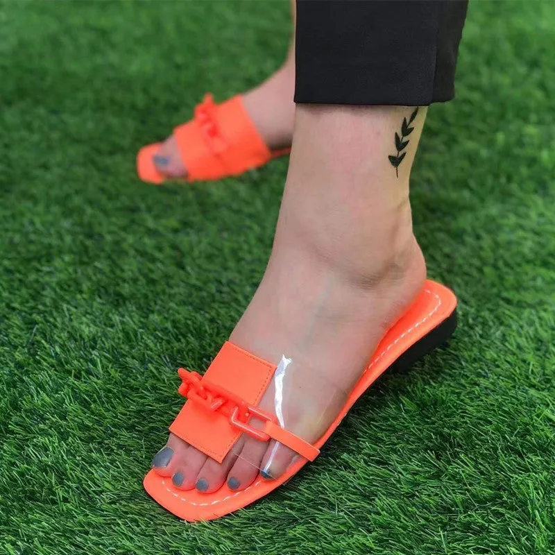Fashion chain sandals slippers（HPSD172）