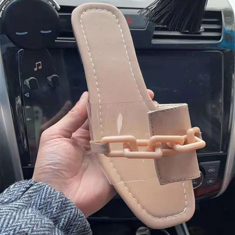 Fashion chain sandals slippers（HPSD172）