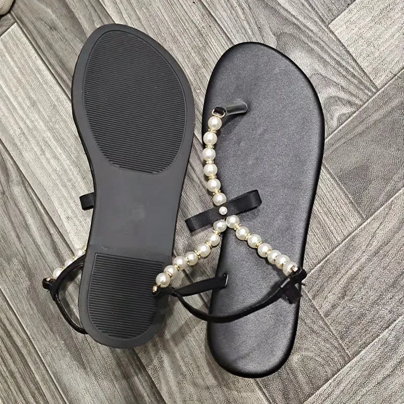 Fashion pearl sandals slippers（HPSD185）