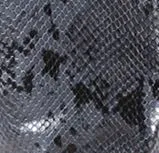 Fleur Over the Knee Boots in Snake Print