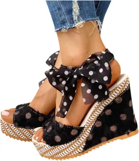 Gibobby Espadrilles for Women Wedge Closed Toe,Womens Summer Espadrille Heel Platform Wedge Sandals Ankle Buckle Strap Shoes