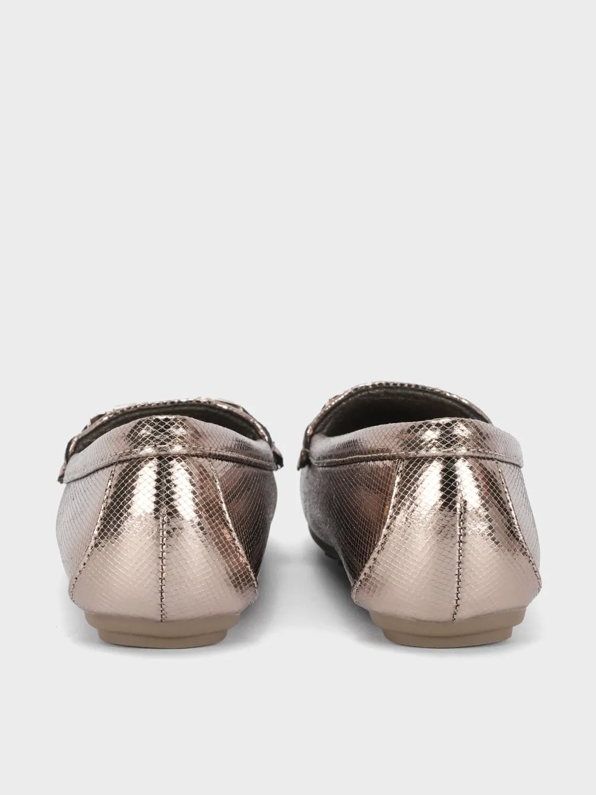 Girls "COSETTE" Buckled Adorn Moccasins