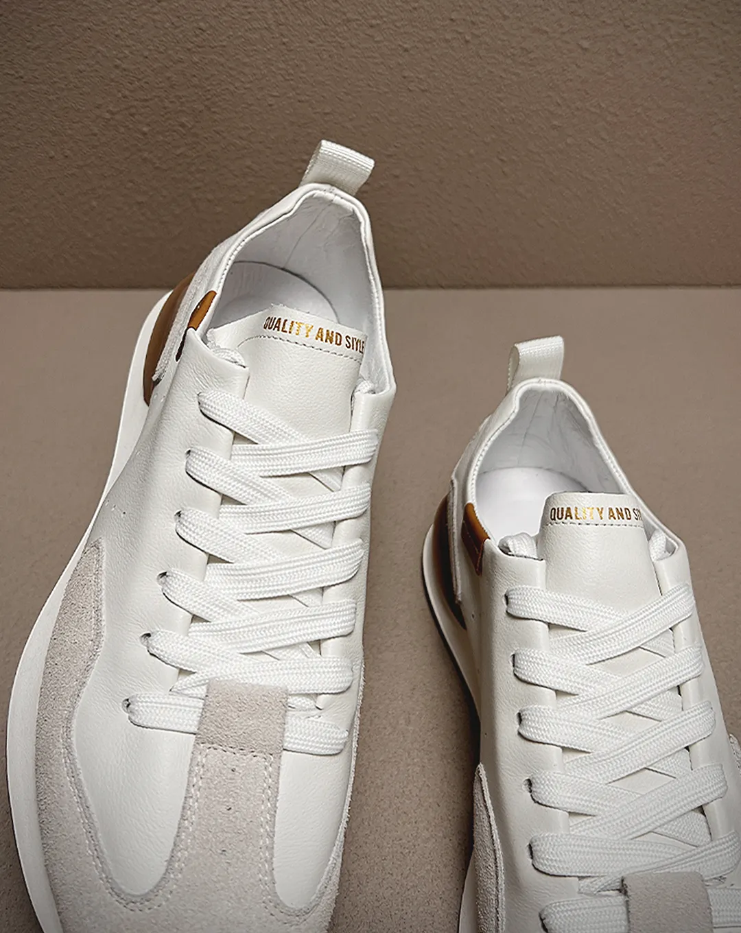 ♂♀本革／Leather Casual Sneakers