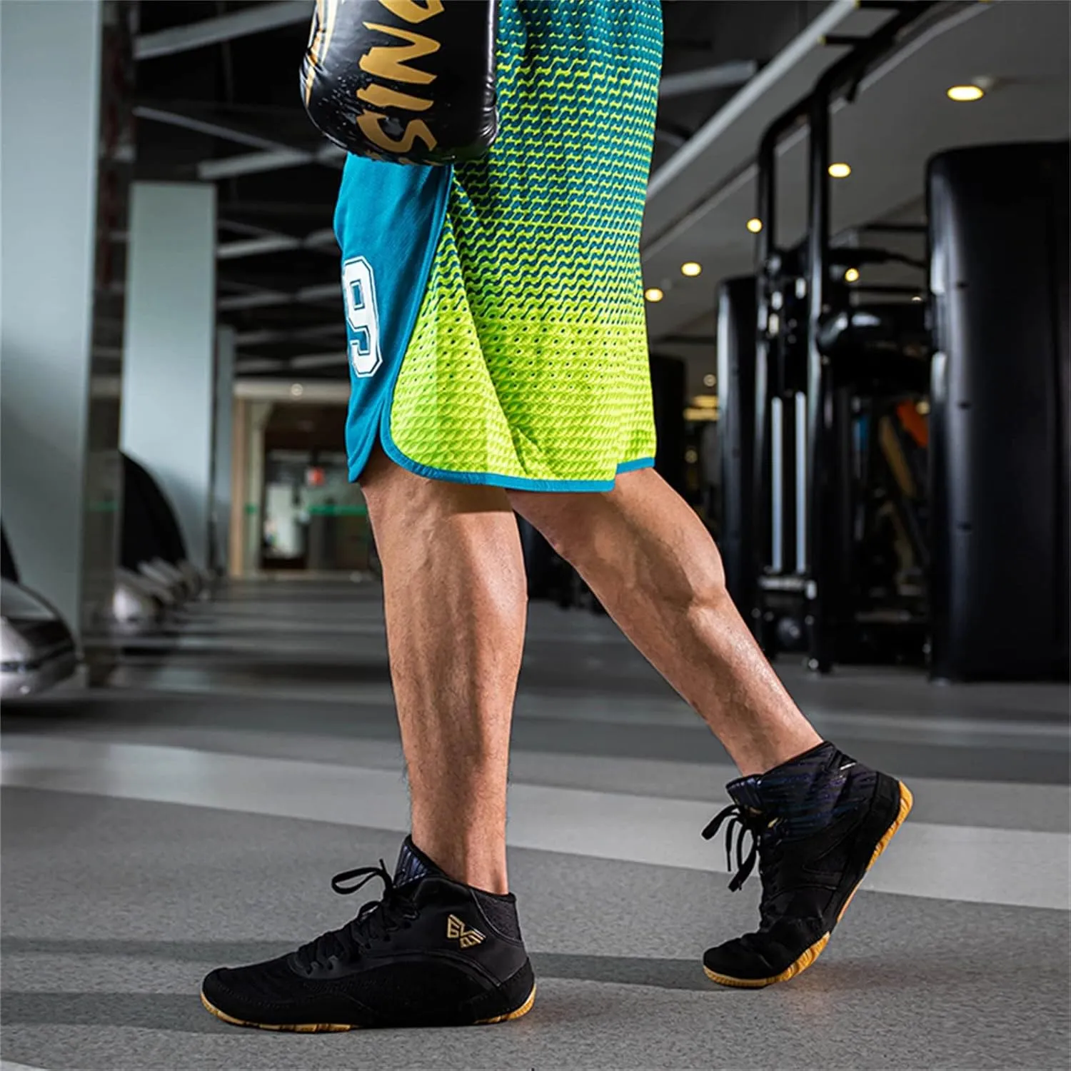Mens Boxing Shoes Breathable Squat Sports Trainers Casual Wrestling Fitness Athletic Sneakers