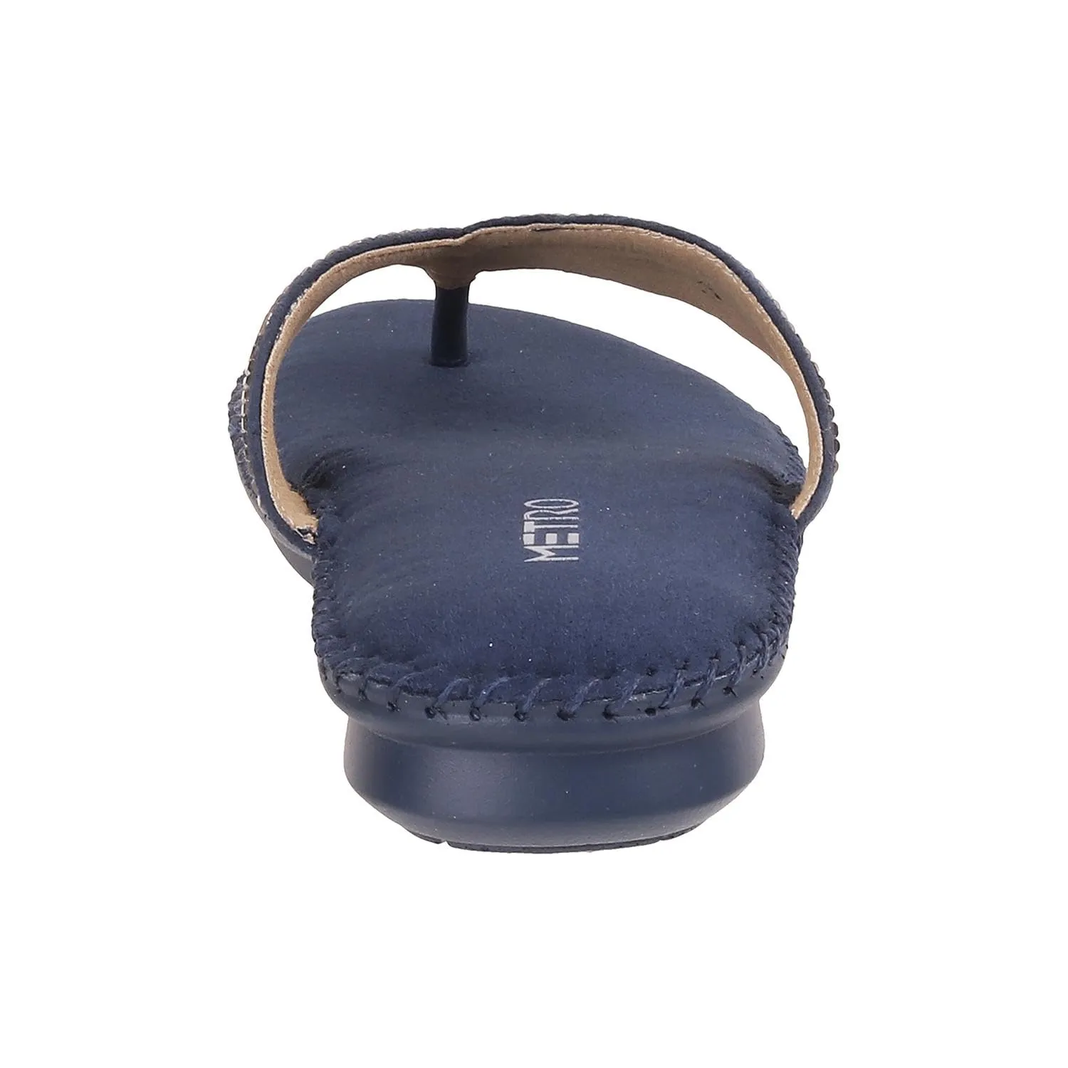 Metro Women Blue Flat Comfort Sandal UK/7 EU/40 (44-32)