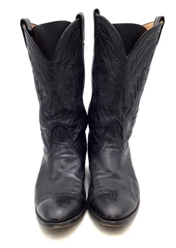 Nocona Boots Men's K017 Black Western Boots - Size 9.5D