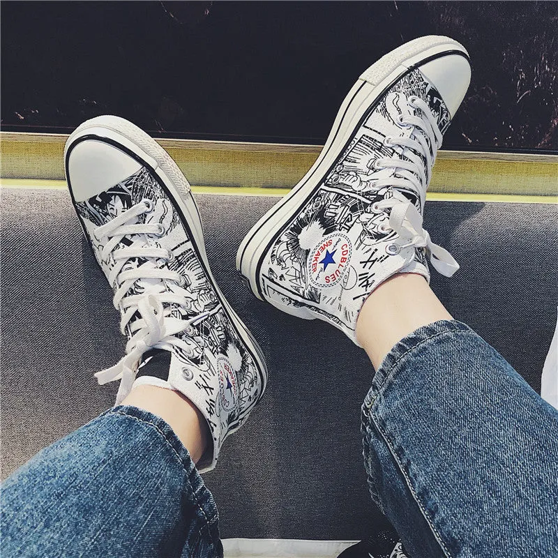 One Piece Canvas Shoes AD11034
