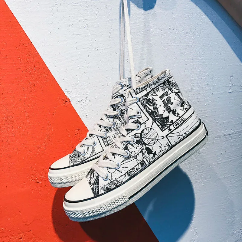 One Piece Canvas Shoes AD11034