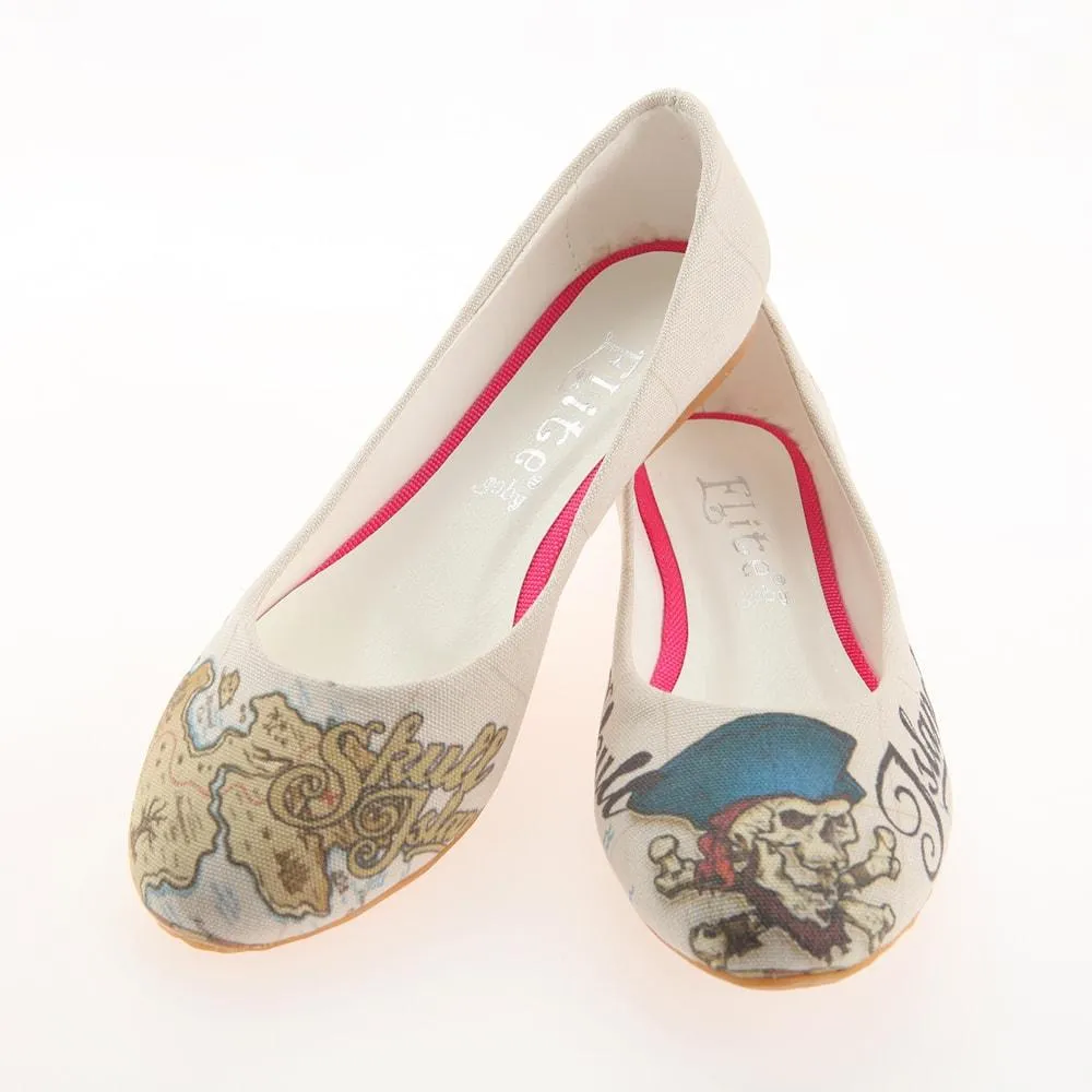 Pirates Ballerinas Shoes 1116