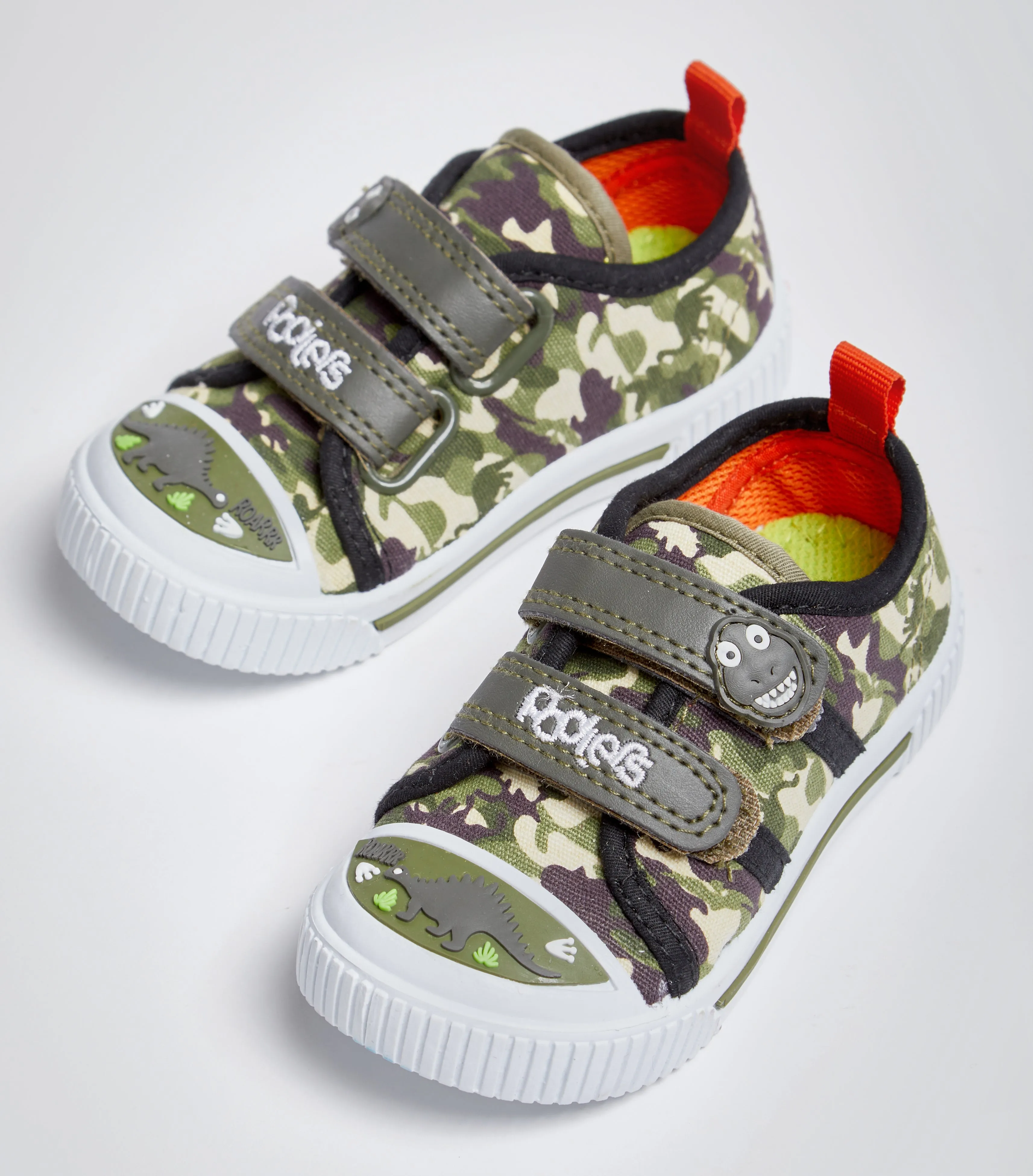 Podlers Camo Canvas Shoe (Webber) Khaki