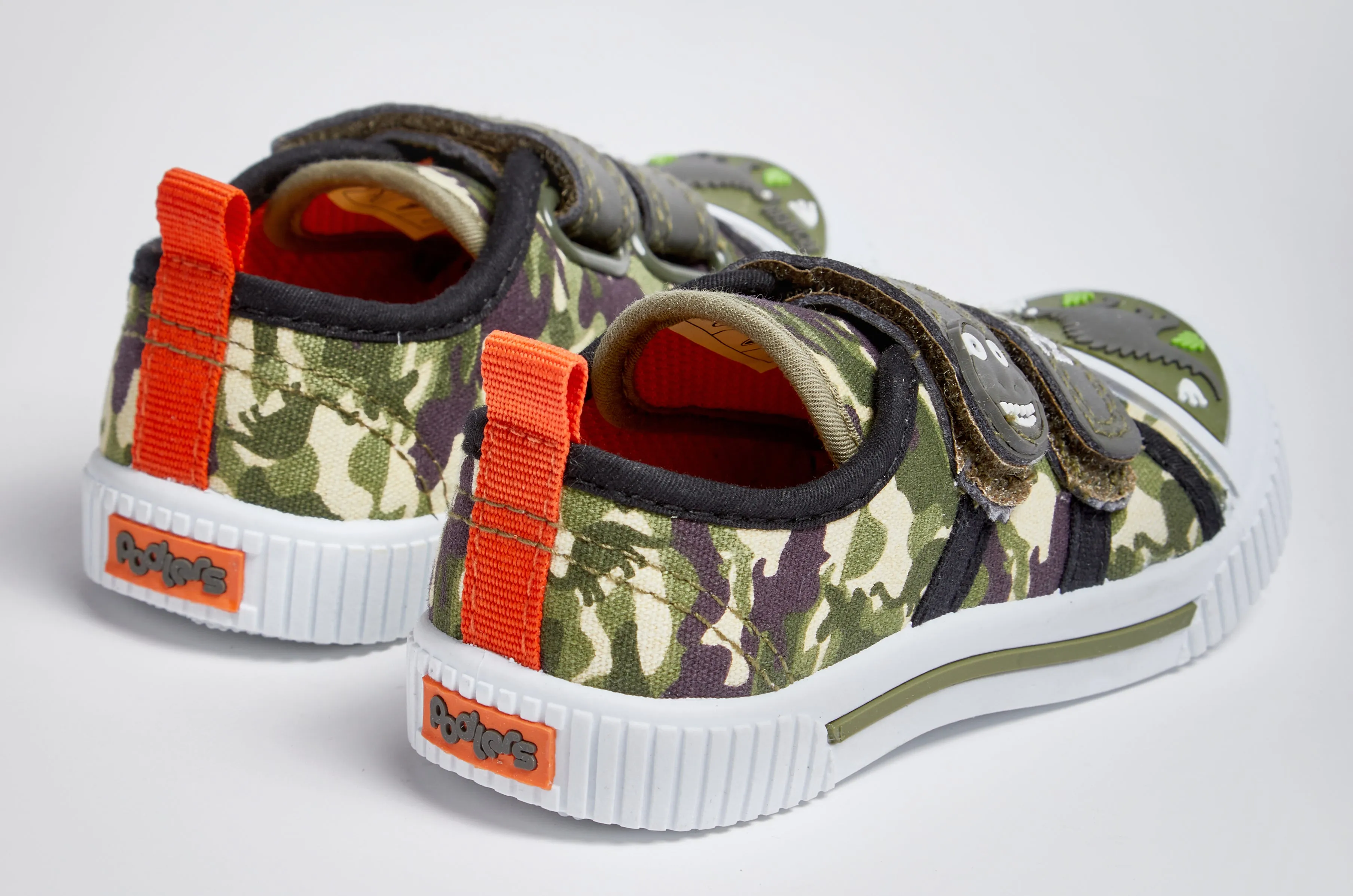 Podlers Camo Canvas Shoe (Webber) Khaki