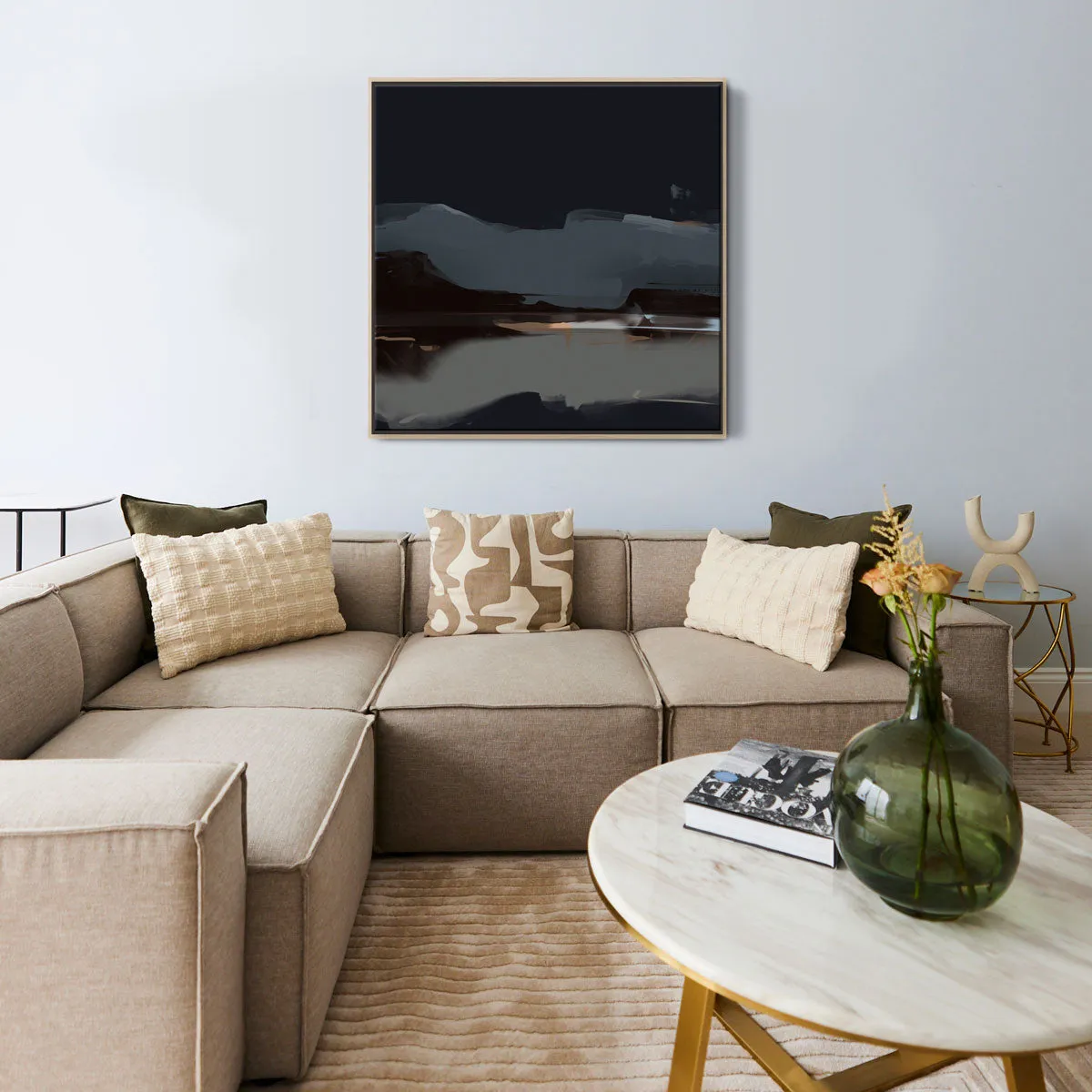 Quiet Reflection Abstract Canvas Art