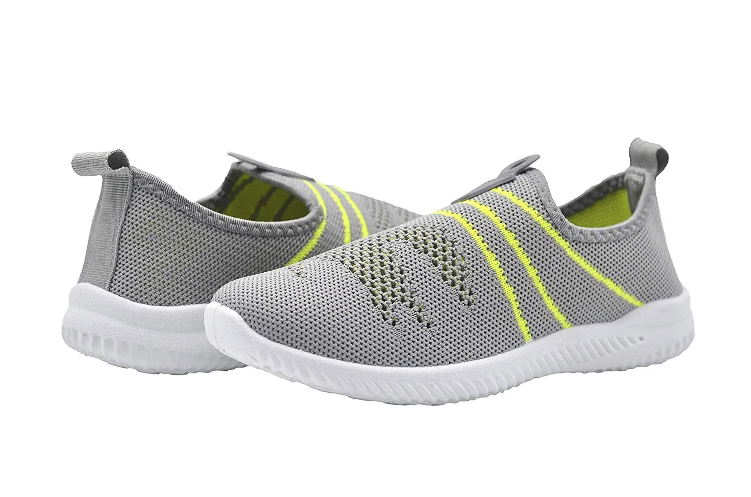Revo Boys Sneakers Flyknit Slip On Jogger with Rubber Pull Tab