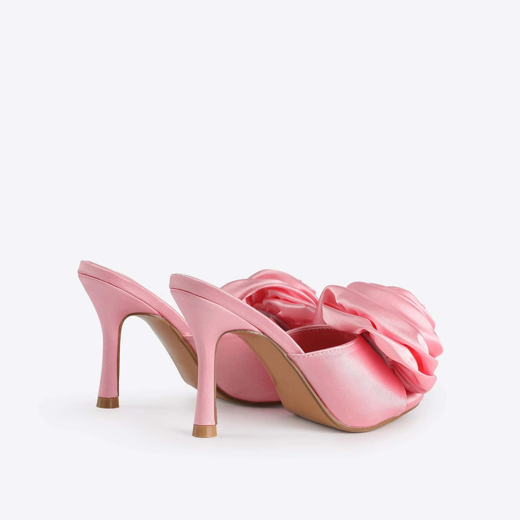 Rose Silk Flower Sandals