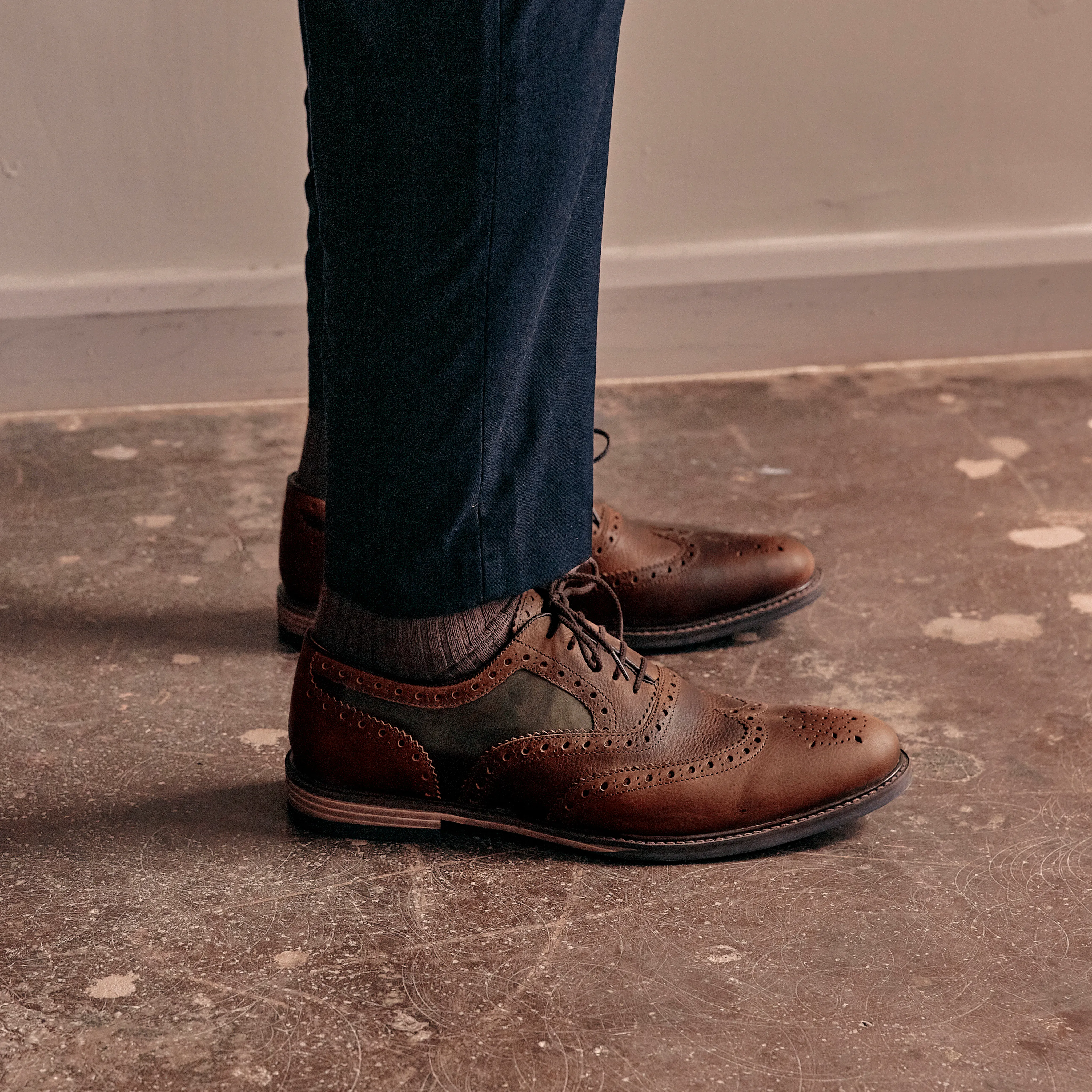 SHIREBURN // RUSSET & GREEN