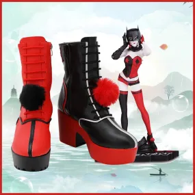 Suicide Joker Cosplay Boots
