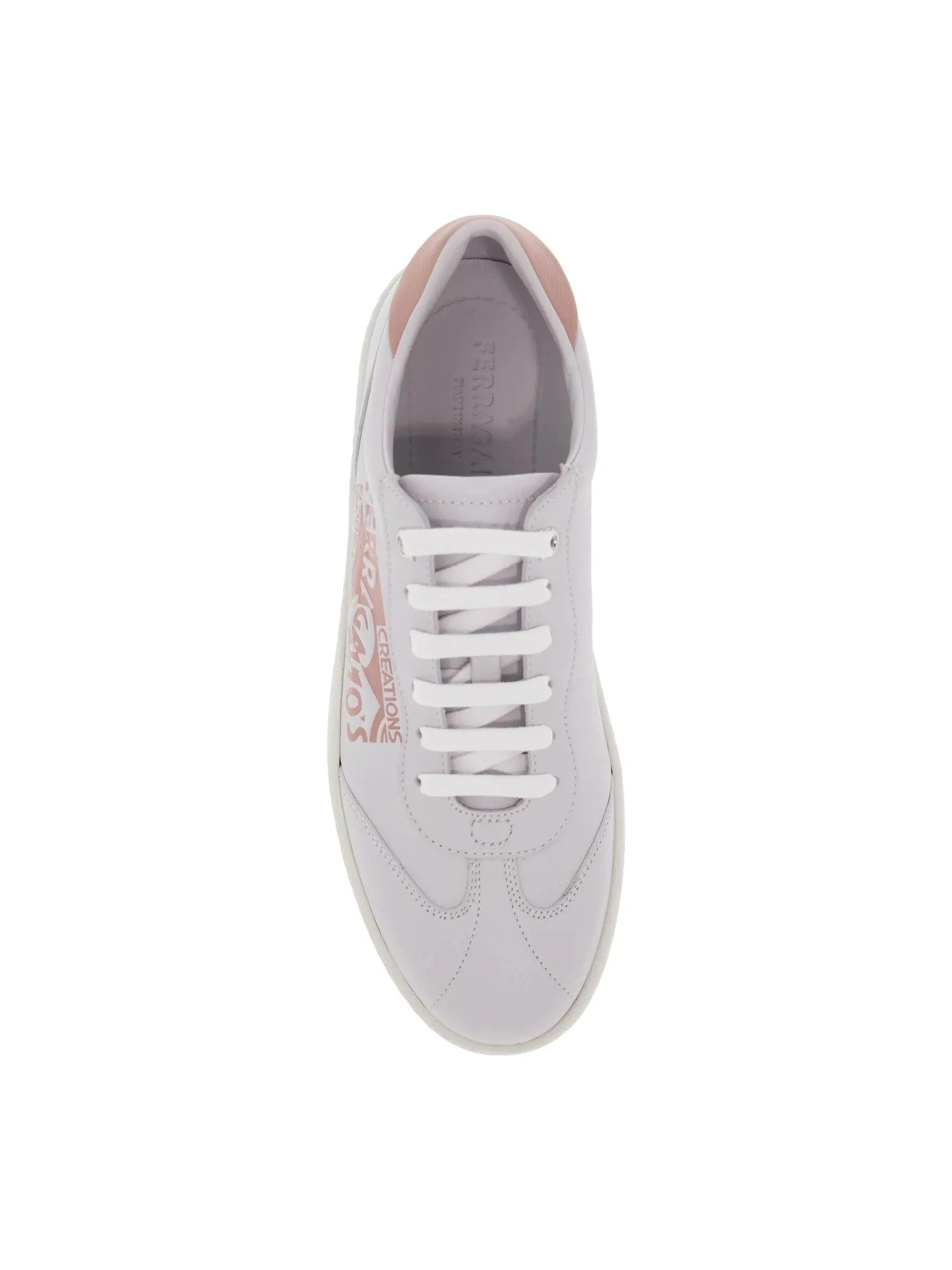 Venna Logo Leather Sneakers
