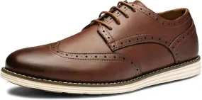 Vostey Men's Casual Dress Shoes Oxford Shoes Business Dress Dress Shoes for Men