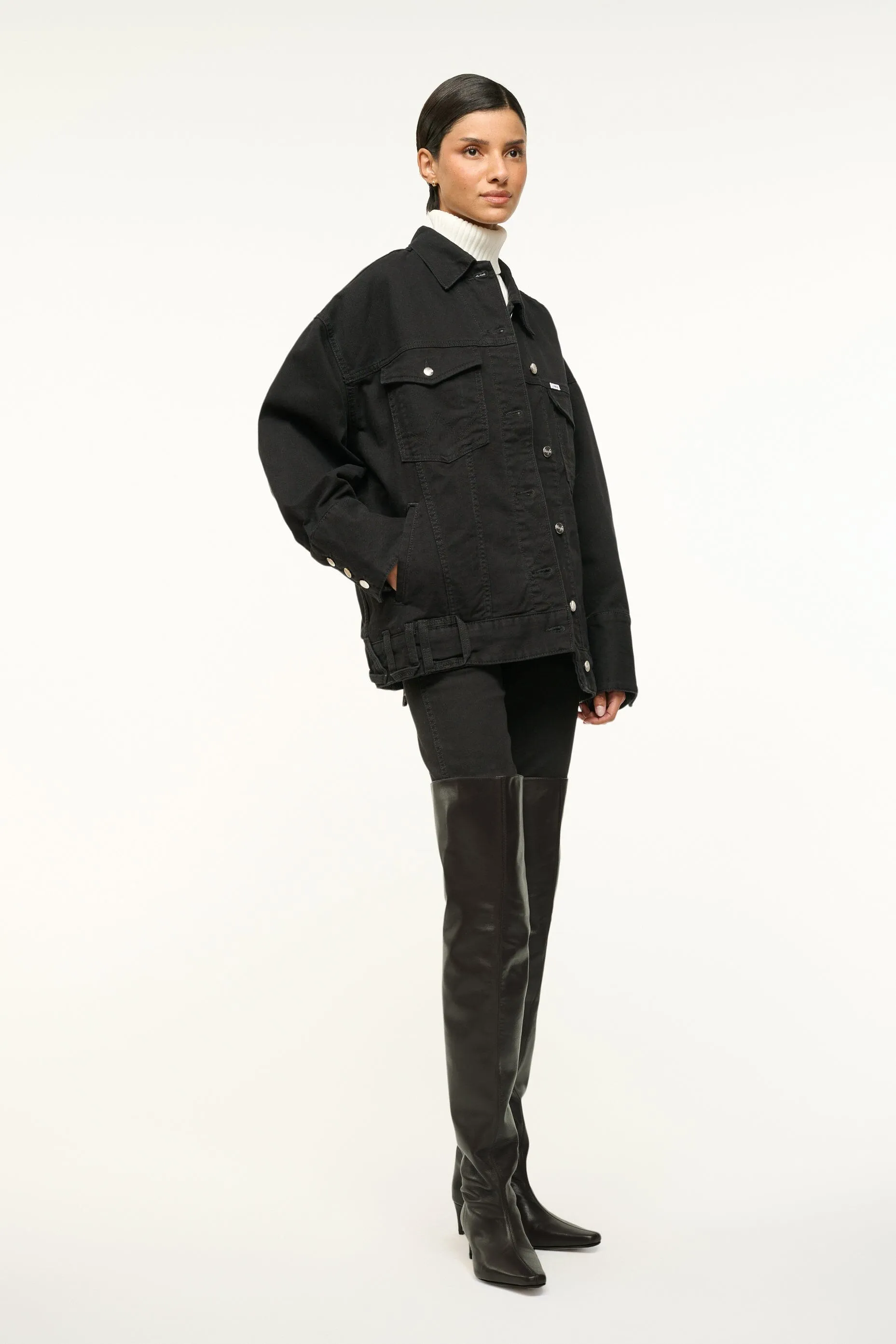 WALLY OVER-THE-KNEE BOOT | BLACK