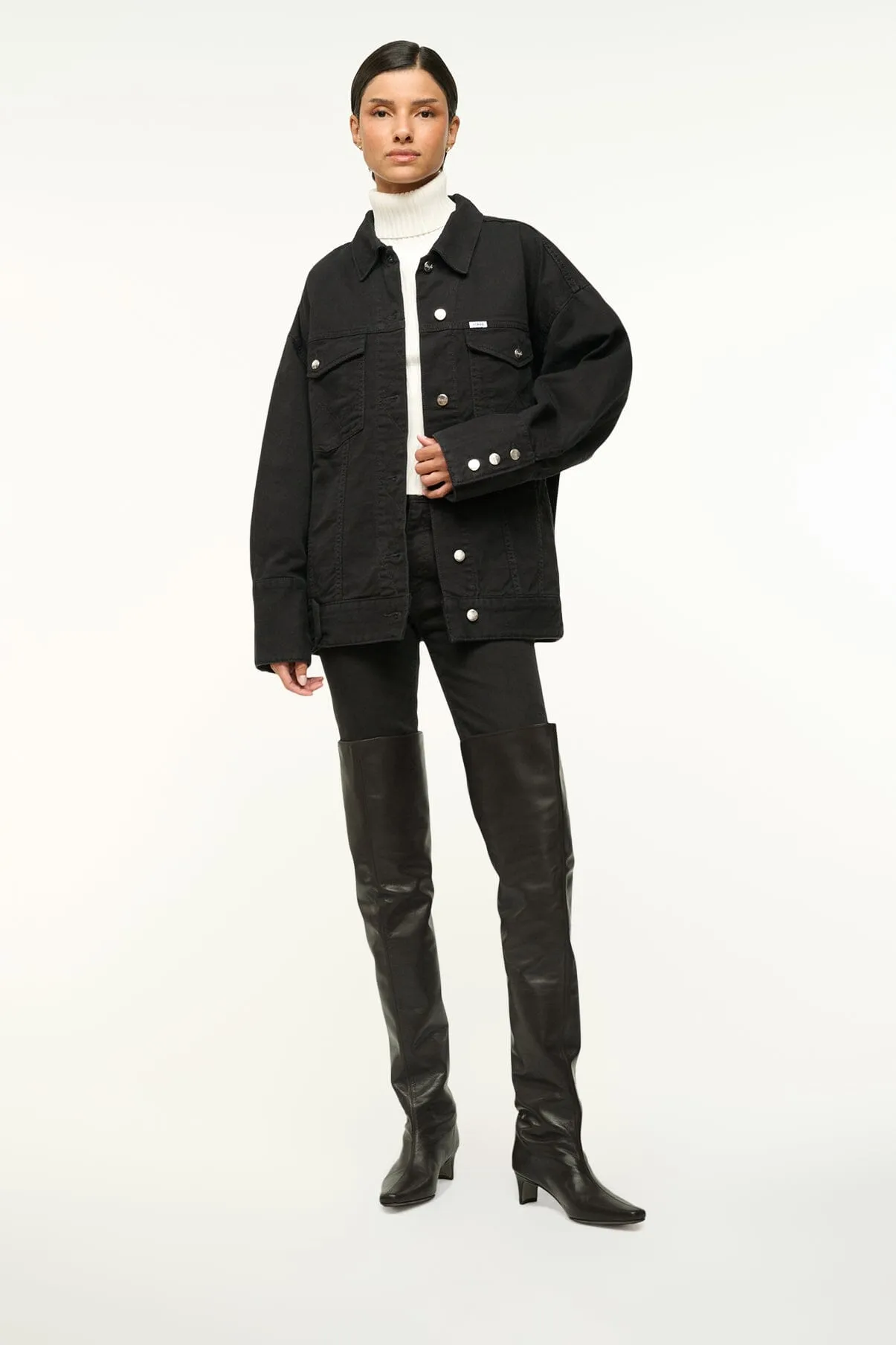 WALLY OVER-THE-KNEE BOOT | BLACK