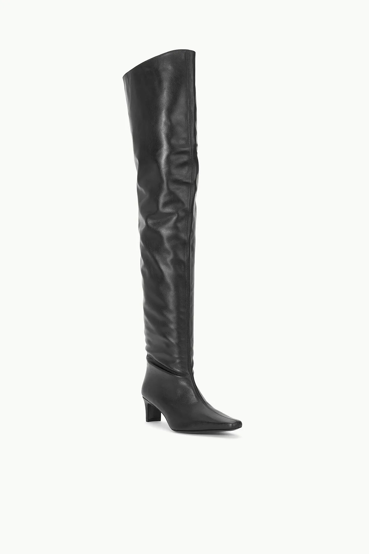 WALLY OVER-THE-KNEE BOOT | BLACK