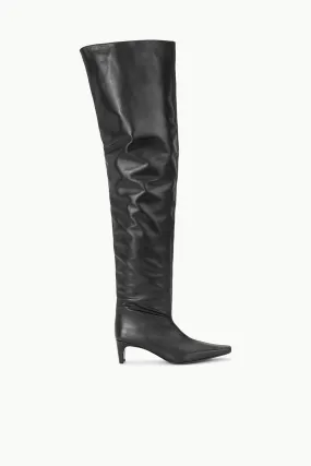 WALLY OVER-THE-KNEE BOOT | BLACK