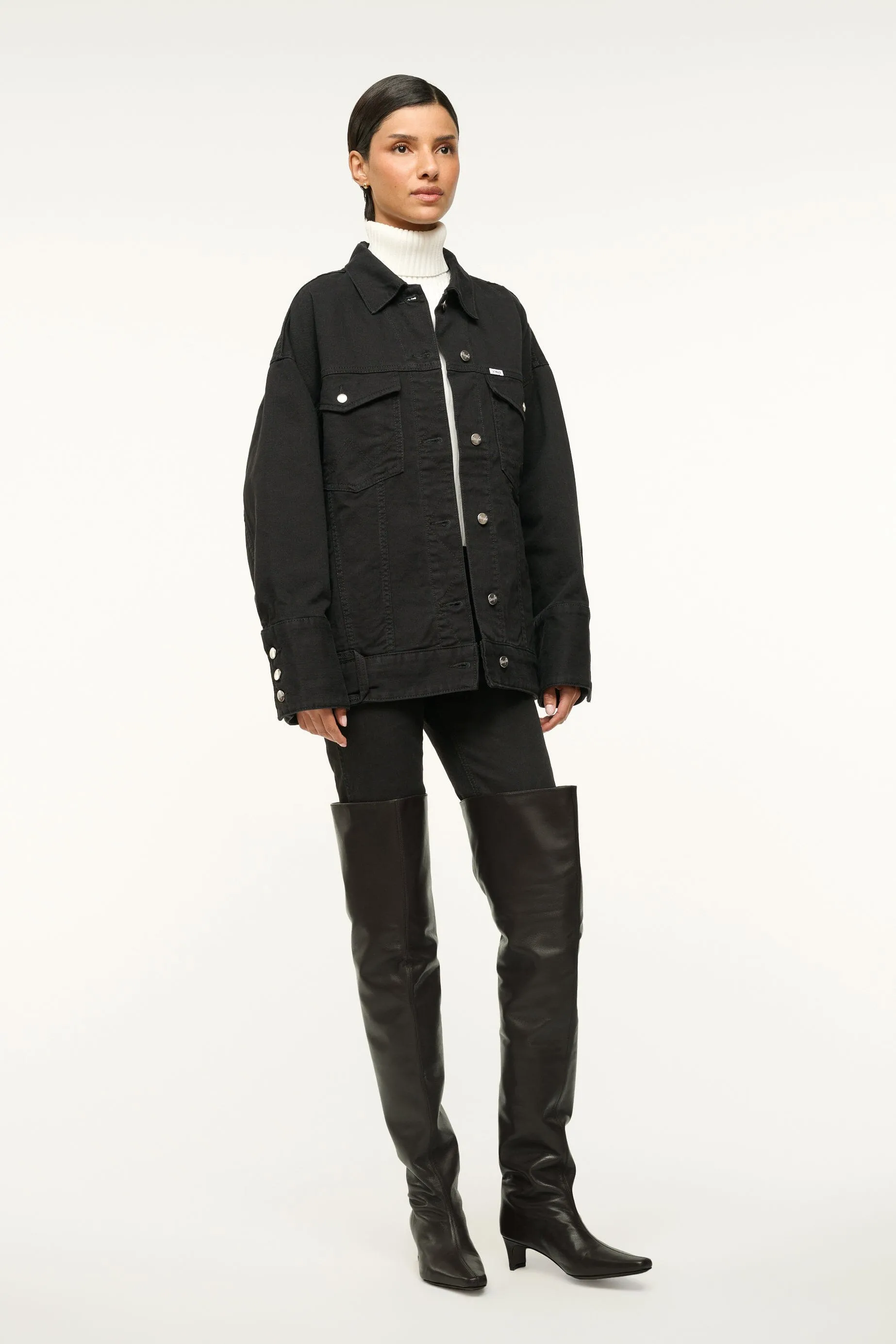 WALLY OVER-THE-KNEE BOOT | BLACK