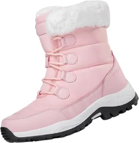 Warm Winter Boots Women Shoes Anti Slip Ankle Boots For Women Snow Boots Waterproof Plush Lined Short Boots Women