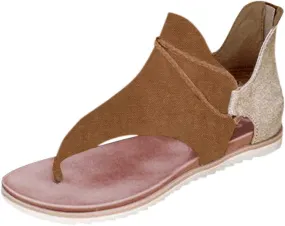 Women Sandlas Women Summer Clip-Toe Shoes Zipper Comfy Sandals Lady Casual Beach Sandals Flip Flops For Women