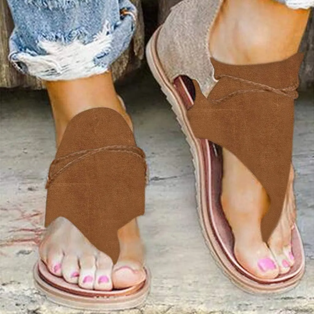 Women Sandlas Women Summer Clip-Toe Shoes Zipper Comfy Sandals Lady Casual Beach Sandals Flip Flops For Women